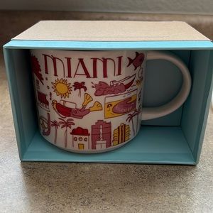 Starbucks Miami 14 Ounce Been There Collection (BTC) Mug NWT
